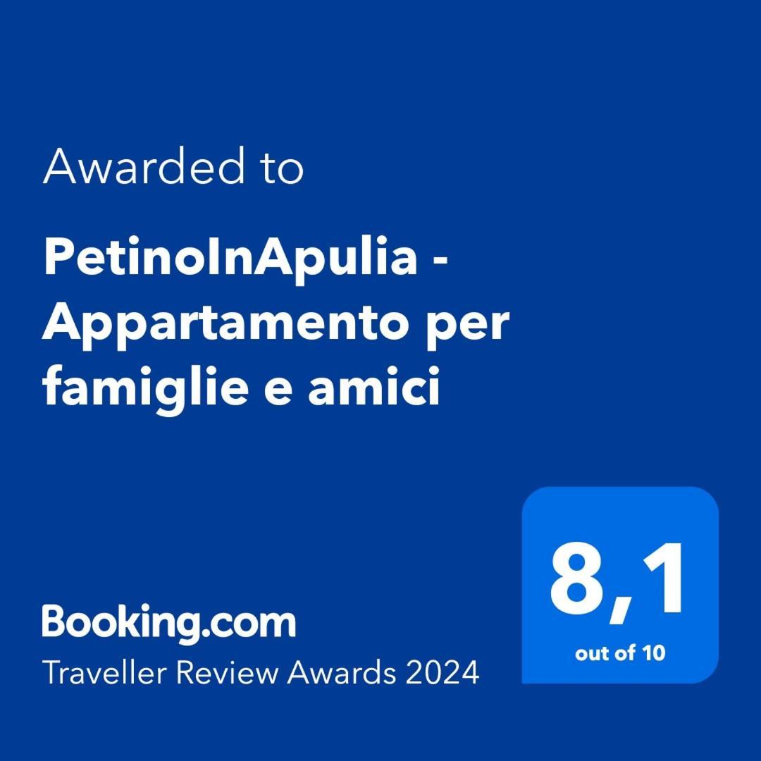 בארי Petinoinapulia - Appartamento Per Famiglie E Amici מראה חיצוני תמונה